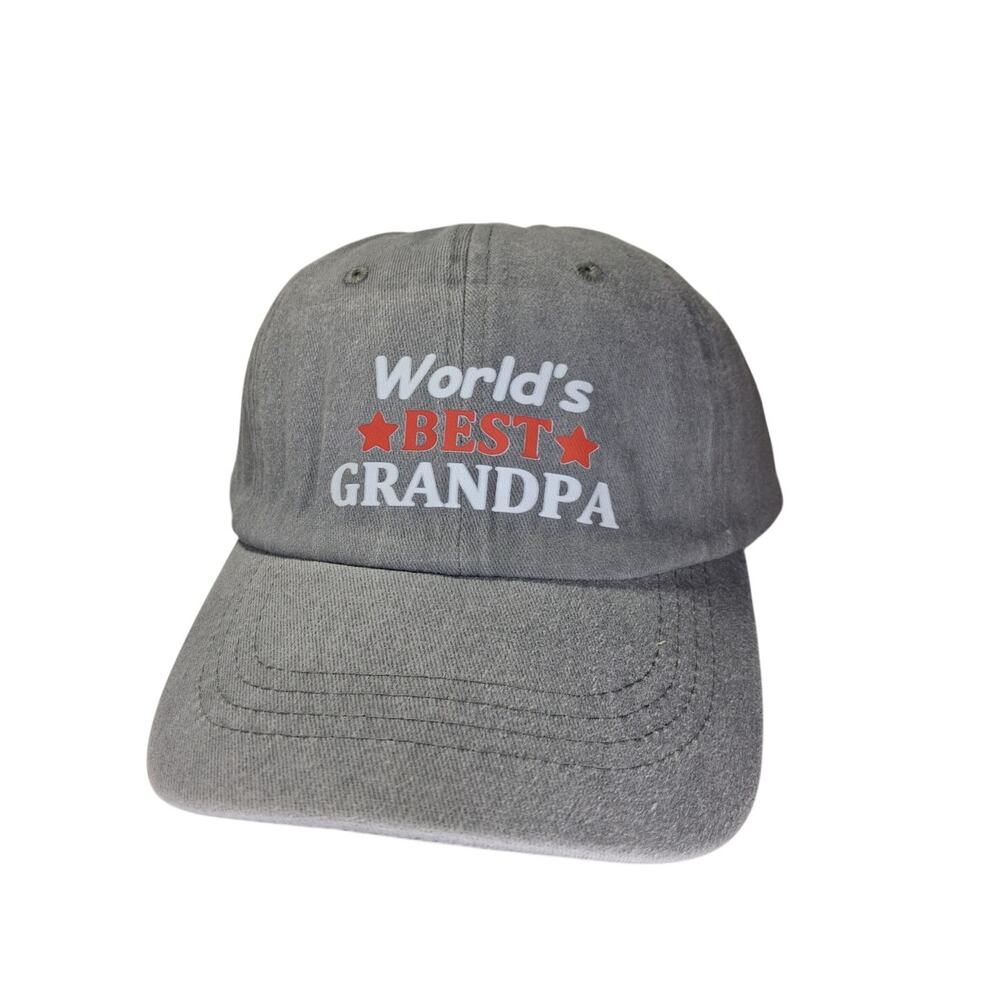 World's Greatest grandpa trucker hat grey